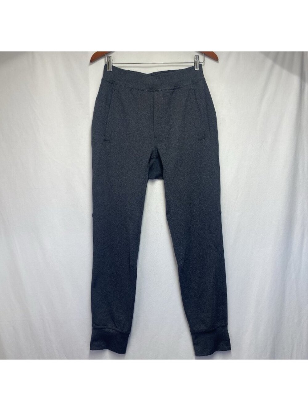 Lululemon Intent Athletic Jogger Pants Men Small Gray Drawstring Back Pocket